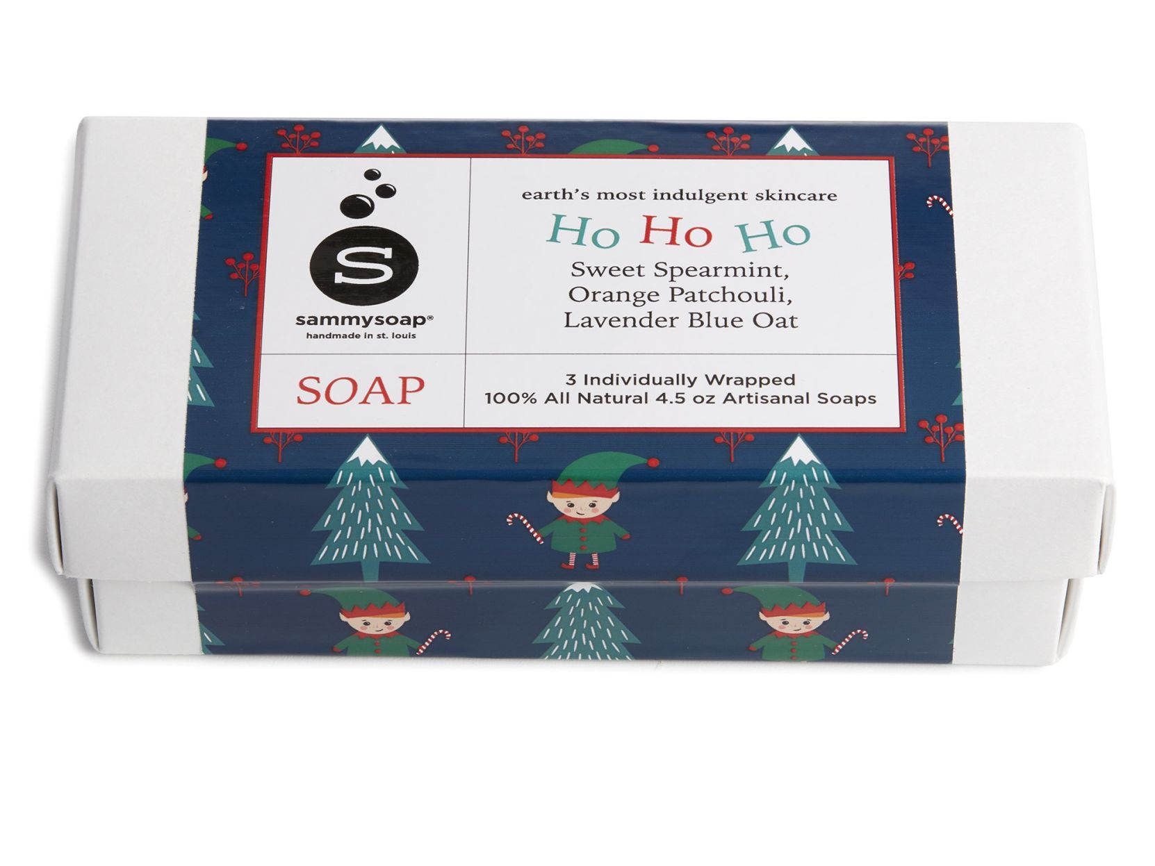 Ho Ho Ho soap gift box